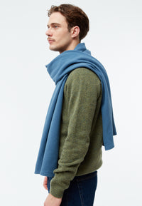 Givn Berlin Schal GBDANA aus recycelter Baumwolle Scarf Distant Blue