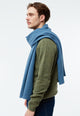 Givn Berlin Schal GBDANA aus recycelter Baumwolle Scarf Distant Blue