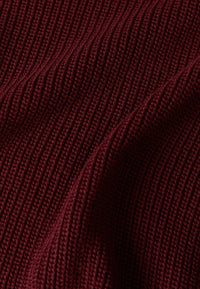Givn Berlin Schal GBJAKE aus Bio-Baumwoll Strick Scarf Wine Red