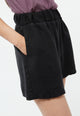 Givn Berlin Shorts GBCLEMENTINE aus Leinen Shorts Black (Linen)