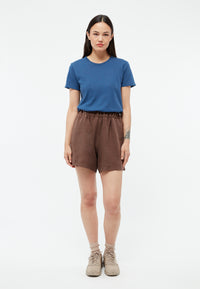Givn Berlin Shorts GBCLEMENTINE aus Leinen Shorts Chocolate Brown (Linen)