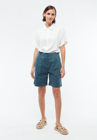 Givn Berlin Shorts GBORLANDA aus Bio-Baumwoll Twill Shorts Basalt