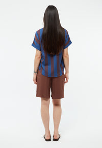 Givn Berlin Shorts GBSALLY aus LENZING™ ECOVERO™ Shorts Chocolate Brown
