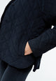 Givn Berlin Steppjacke GBBETHANY aus Babycord Jacket Midnight Blue (Cord Quilted)