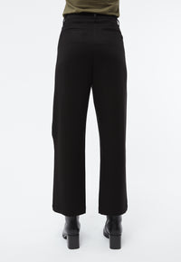 Givn Berlin Stoffhose GBMAIVE aus TENCEL™ mit einseitiger Liegefalte Trousers Black