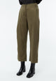 Givn Berlin Stoffhose GBMAIVE aus TENCEL™ mit einseitiger Liegefalte Trousers Khaki