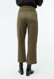 Givn Berlin Stoffhose GBMAIVE aus TENCEL™ mit einseitiger Liegefalte Trousers Khaki