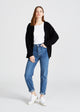 Organic Cotton Cardigan BEVERLEY - Black