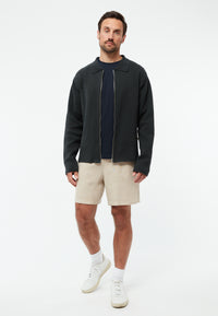 Givn Berlin Strickjacke GBOLE aus Bio-Baumwolle Cardigan Black