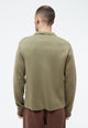Givn Berlin Strickjacke GBOLE aus Bio-Baumwolle Cardigan Faded Olive