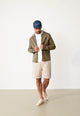 Givn Berlin Strickjacke GBOLE aus Bio-Baumwolle Cardigan Faded Olive