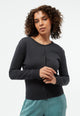 Givn Berlin Strickjacke GBPOPPY aus Bio-Baumwolle Cardigan Black