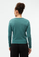 Givn Berlin Strickjacke GBPOPPY aus Bio-Baumwolle Cardigan Graphite Green