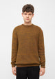 Givn Berlin Strickpullover AIDEN aus Bio-Baumwolle Sweater Golden Oak (Melange)