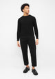 Givn Berlin Strickpullover CARLOS aus Bio-Baumwolle Sweater Black