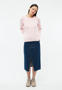 Givn Berlin Strickpullover ERICA aus Bio-Baumwolle Sweater Light Rose