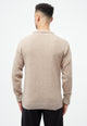 Givn Berlin Strickpullover ETHAN aus recycelter Wolle Sweater Beige