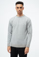 Givn Berlin Strickpullover ETHAN aus recycelter Wolle Sweater Light Grey