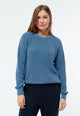 Givn Berlin Strickpullover GBARIA loose Fit aus Bio-Baumwolle Sweater Cloudy Blue