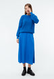 Givn Berlin Strickpullover GBARIA loose Fit aus Bio-Baumwolle Sweater Electric Blue