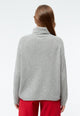 Givn Berlin Strickpullover GBCASSIA mit Rollkragen aus recyceltem Wollgemisch Sweater Mid Grey
