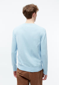 Givn Berlin Strickpullover GBCOSMO regular aus Bio-Baumwolle Sweater Ice Blue