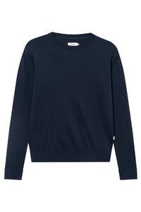 Givn Berlin Strickpullover GBCOSMO regular aus Bio-Baumwolle Sweater Midnight Blue