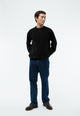 Givn Berlin Strickpullover GBCamillo aus Bio-Merinowolle Sweater Black (Merino)