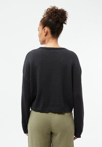 Givn Berlin Strickpullover GBLINNEA aus Bio-Baumwolle Sweater Black
