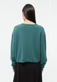 Givn Berlin Strickpullover GBLINNEA aus Bio-Baumwolle Sweater Graphite Green