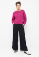 Givn Berlin Strickpullover GB-EMILY aus Bio-Baumwolle Sweater Berry Pink