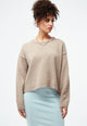 Givn Berlin Strickpullover PHILOU aus recycelter Wolle Sweater Beige