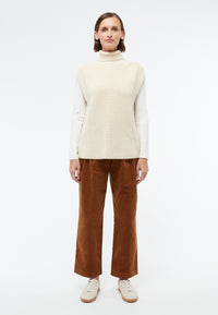 Givn Berlin Strickpullunder KEIRA aus Bio-Baumwolle Sweater Undyed
