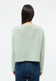 Givn Berlin Strickshirt GBMARIA aus Bio-Baumwolle Longsleeve Light Mint (Jacquard)