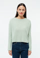 Givn Berlin Strickshirt GBMARIA aus Bio-Baumwolle Longsleeve Light Mint (Jacquard)