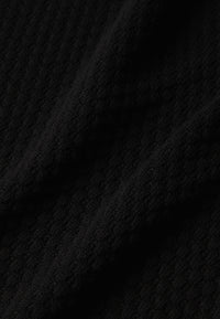 Givn Berlin Stricktop GBSHIRLEY aus Bio-Baumwolle Top Black (Jacquard)