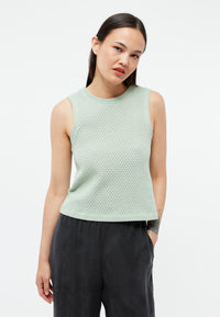 Givn Berlin Stricktop GBSHIRLEY aus Bio-Baumwolle Top Light Mint (Jacquard)