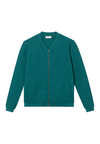 Givn Berlin Strukturierte Blousonjacke GBCARTER aus Bio-Baumwolle Jacket Malachite Green (Structure)