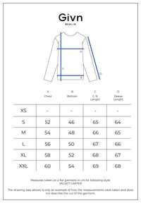 Givn Berlin Strukturierte Blousonjacke GBCARTER aus Bio-Baumwolle Jacket Malachite Green (Structure)