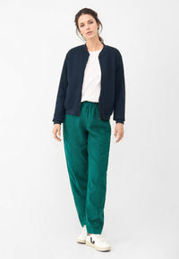 Givn Berlin Strukturierte Blousonjacke GBELLA aus Bio-Baumwolle Jacket Dark Blue (Structure)