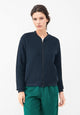 Givn Berlin Strukturierte Blousonjacke GBELLA aus Bio-Baumwolle Jacket Dark Blue (Structure)