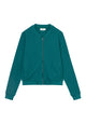 Givn Berlin Strukturierte Blousonjacke GBELLA aus Bio-Baumwolle Jacket Malachite Green (Structure)