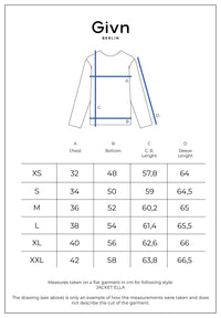 Givn Berlin Strukturierte Blousonjacke GBELLA aus Bio-Baumwolle Jacket Malachite Green (Structure)