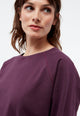 Givn Berlin Sweater DEDE aus Bio-Baumwolle Sweater Dark Purple