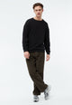 Givn Berlin Sweater GBANTHONY aus recycelter Baumwolle Sweater Dark Grey