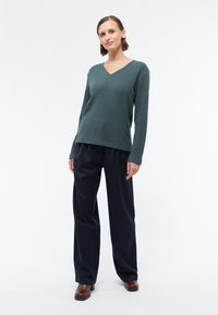 Givn Berlin Sweater GBEdda aus recycelter Baumwolle Sweater Green