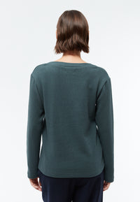 Givn Berlin Sweater GBEdda aus recycelter Baumwolle Sweater Green