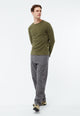 Givn Berlin Sweater GBIAN aus recycleter Baumwolle Sweater Khaki