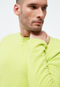 Givn Berlin Sweater GBIAN aus recycleter Baumwolle Sweater Lime Green