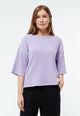 Givn Berlin Sweater GBSELMA aus recycelter Baumwolle Sweater Light Amethyst